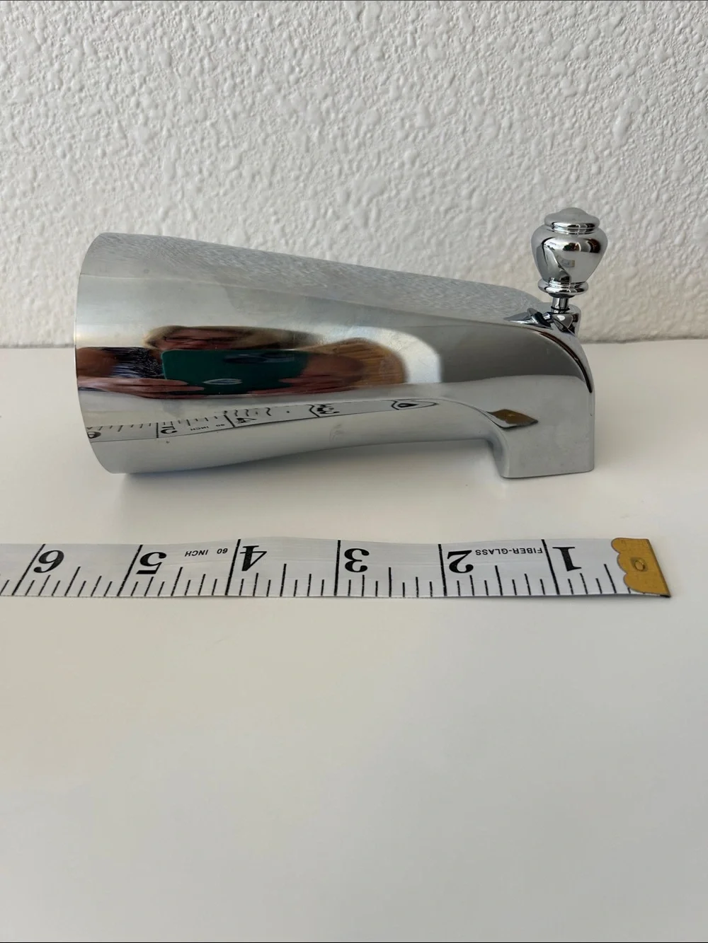 New Moen Caldwell Chrome Finish Parts Tub Spout Shower Arm and Lever Handle